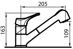 Kuhinjska armatura Foster S1000-Z65 8449 500